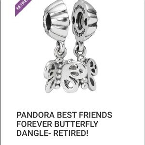 Pandora charm, best friend